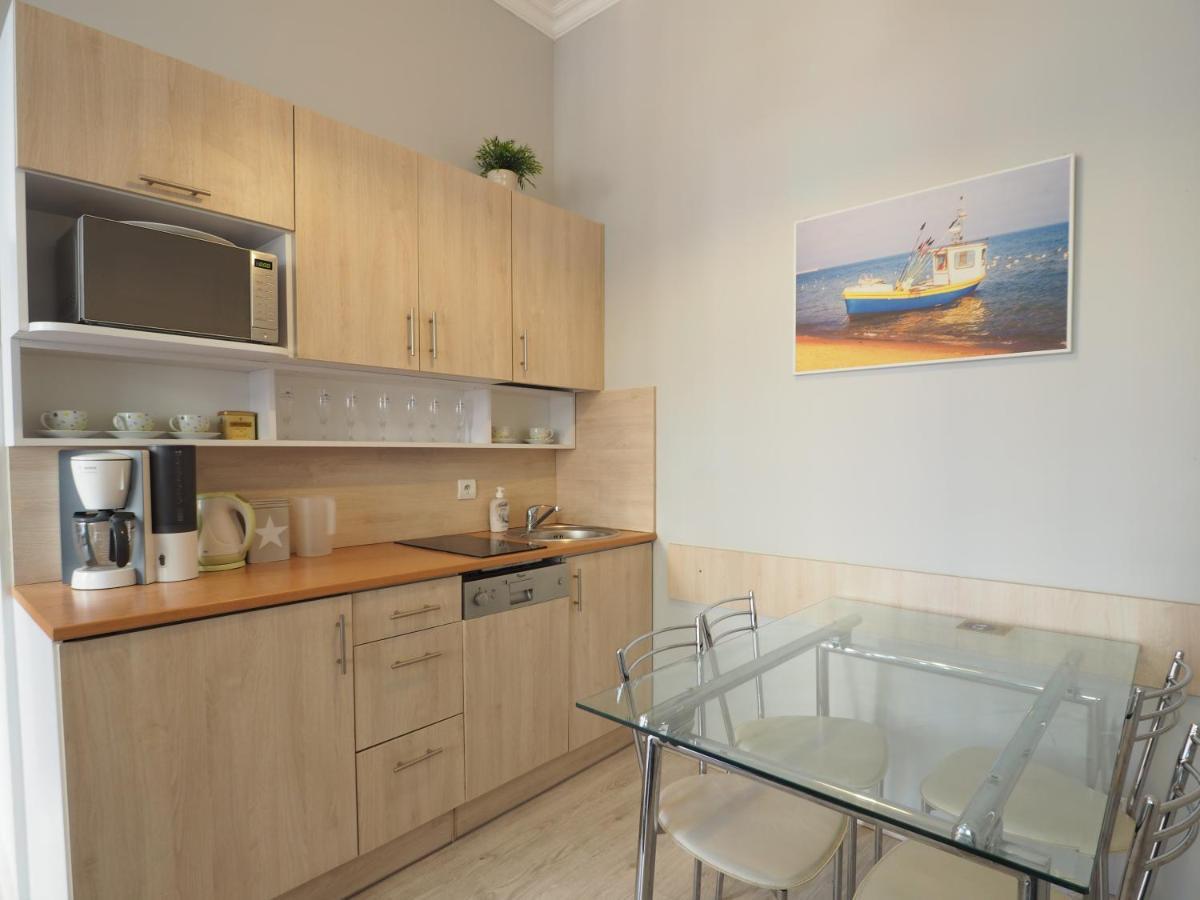 Gracja, Sopot Monte Cassino, Balkon, Parking Apartman Kültér fotó